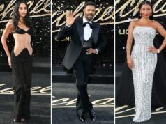 Tapete vermelho da estreia de ‘Michael’ LA: Laura Harrier, Colman Domingo, Nia Long e mais Laura Harrier participa do