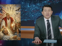 The Daily Show chama BS sobre Trumps AI Jesus post ser uma piada The Daily Show chama BS sobre Trumps AI Jesus post ser uma piada