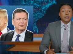 ‘The Daily Show’ rasga DOJ por indiciar James Comey por causa da concha Foto: ‘Essa é a ameaça ?!’ | Vídeo JB Pritzker