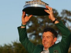 The Masters – Rory McIlroy ganha títulos consecutivos em Augusta, junta-se a Tiger Woods para um recorde único The Masters – Rory McIlroy ganha títulos consecutivos em Augusta, junta-se a Tiger Woods para um recorde único