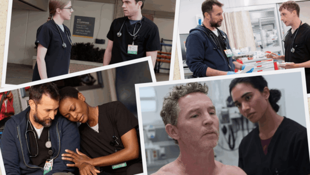 'The Pitt' não tem romance na tela. Online, é uma história diferente
