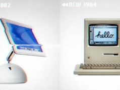 Tim Cook compartilha uma divertida viagem em vídeo pelos 50 anos de produtos Apple Tim Cook tuíta um vídeo divertido sobre uma viagem pelos 50 anos da Apple | iMac G4 à esquerda, Macintosh original à direita