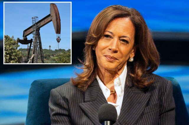 Titãs do petróleo destroem vídeo de Kamala Harris reclamando dos preços da gasolina
