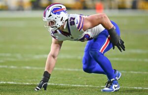 Titãs são incentivados a contratar 5 vezes Pro Bowler para reforçar o Pass-Rush Former Buffalo Bills DE Joey Bosa