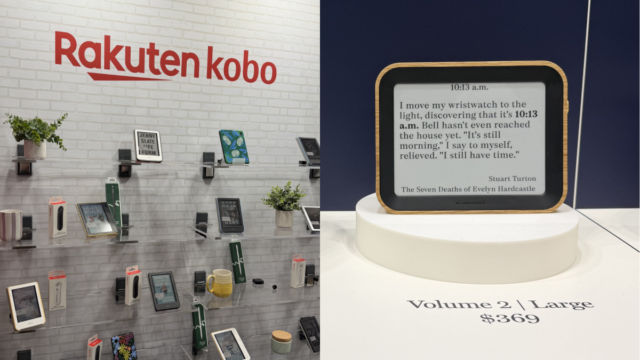 O estande da Rakuten Kobo na BookCon 2026.