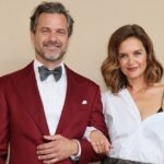 Dawsons Creek Alums Joshua Jackson Katie Holmes se reúnem no NYC Gala Inline