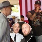 Tom Hanks é a groupie definitiva assistindo o filho Chet se apresentar no Stagecoach 2026