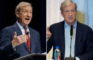 Tom Steyer espera enganar os eleitores da Califórnia. Ele vai? Tom Steyer espera enganar os eleitores da Califórnia. Ele vai?
