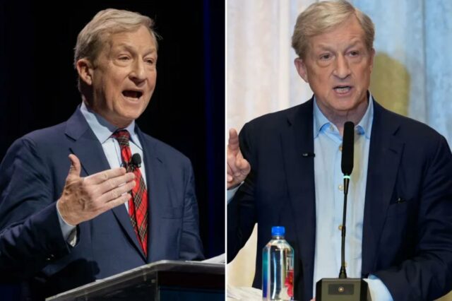 Tom Steyer espera enganar os eleitores da Califórnia. Ele vai? Tom Steyer espera enganar os eleitores da Califórnia. Ele vai?