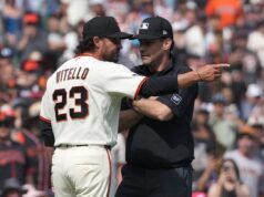 Tony Vitello marca primeiro na carreira na derrota do Giants contra o Mets San Francisco Giants manager Tony Vitello