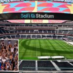 Torcedores da Copa do Mundo furiosos depois de gastar milhares em ingressos 'premium' apenas para descobrir que estão com hemorragia nasal