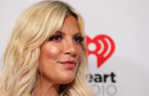 Tori Spelling e quatro de seus filhos feridos em acidente de carro Tori Spelling e quatro de seus filhos feridos em acidente de carro