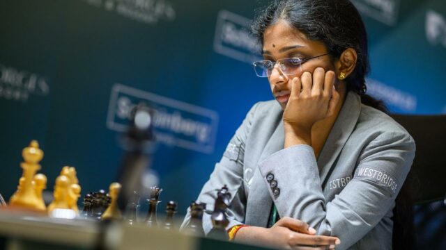 Torneio de Candidatos da FIDE 2026, Rodada 7: Vaishali registra Torneio de Candidatos da FIDE 2026, Rodada 7: Vaishali registra segunda vitória consecutiva, Praggnanandhaa empata com Caruana