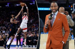 Tracy McGrady conta ao Post o que os Knicks devem fazer para chegar às finais da NBA Tracy McGrady posa para uma foto antes do jogo entre o New York Knicks e o Oklahoma City Thunder em 29 de março de 2026 no Paycom Center em Oklahoma City, Oklahoma.