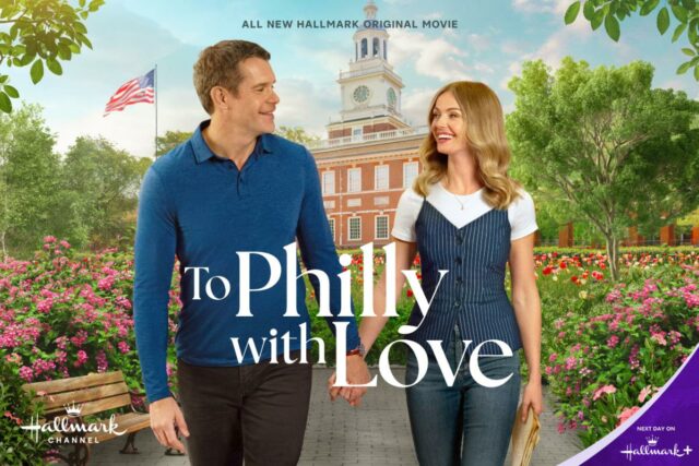 Transmita ou ignore: 'To Philly With Love' no Hallmark Channel, onde um historiador pesquisando um romance da era da revolução se apaixona por um arquivista local
