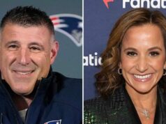 Treinador do Patriots reage após fotos mostrá-lo de mãos dadas com repórter da NFL A esposa de Drake Mayes, Ann, reflete sobre as bênçãos após a controvérsia da linguagem corporal