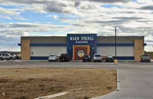 Tribunal de apelações revive contestação do Comanche ao processo do cassino tribal de Oklahoma Warm Springs Casino perto de Lawton Oklahoma vista externa enquanto o tribunal federal de apelações revive o processo da Comanche Nation contra as operações do cassino Fort Sill Apache Tribe