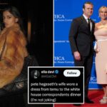 Troll 'Hot Girl for Zohran' criticado por ataque baixo ao vestido WHCD da esposa de Pete Hegseth