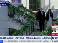 Trump, 79 anos, agarra-se a Melania pela querida vida nos degraus da Casa Branca Yahoo news home