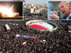 Trump alerta o Irã que “uma civilização inteira morrerá esta noite” à medida que o prazo se aproxima Presidente Donald Trump em um pódio no Cross Hall da Casa Branca.