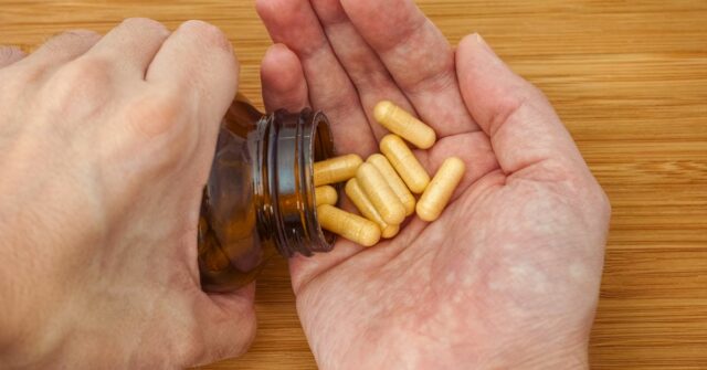 Donald Trump durante seu discurso no horário nobre.