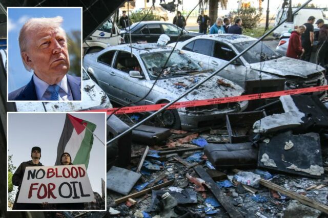 Trump declara que acordo de cessar-fogo com o Irã pode levar à “Idade de Ouro do Oriente Médio” e se gaba de que “será feito muito dinheiro” 
