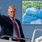 Trump discute sobre nomear o 'Golfo da América' com seu próprio nome