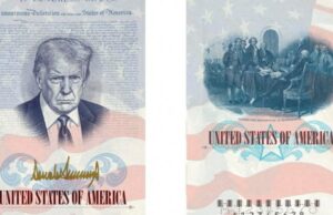 Trump é destaque em passaportes dos EUA de edição limitada para o 250º aniversário Trump é destaque em passaportes dos EUA de edição limitada para o 250º aniversário