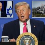 Trump emite um aviso contundente a Israel: 'Basta!'
