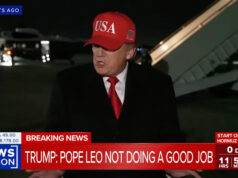 Trump faz um discurso de cair o queixo contra o Papa Leão: ‘Não quero um Papa que critique o Presidente dos Estados Unidos!’ Yahoo news home