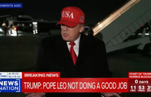 Trump faz um discurso de cair o queixo contra o Papa Leão: ‘Não quero um Papa que critique o Presidente dos Estados Unidos!’ Yahoo news home
