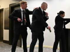 Trump foi evacuado do jantar dos correspondentes na Casa Branca Trump foi evacuado do jantar dos correspondentes na Casa Branca