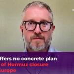 Trump não oferece nenhum plano concreto enquanto o fechamento do Estreito de Ormuz choca a Europa