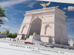 Trump planeja ‘Arco do Triunfo’ de 250 pés para marcar 250 anos de independência dos EUA Trump planeja 'Arco do Triunfo' de 250 pés para marcar 250 anos de independência dos EUA