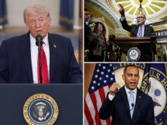 Trump processado por Schumer e Jeffries por ordem executiva para aumentar o envolvimento federal nas eleições Trump processado por Schumer e Jeffries por ordem executiva para aumentar o envolvimento federal nas eleições