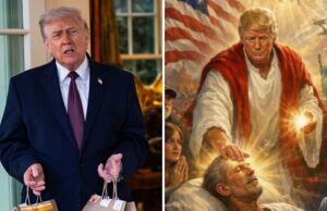 Trump reivindica posto de si mesmo enquanto Jesus o mostrava como ‘médico’ Trump reivindica posto de si mesmo enquanto Jesus o mostrava como ‘médico’