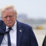 Papa Leão XIV e Donald Trump.