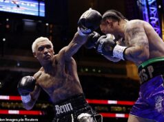 Tyson Fury x Arslanbek Makhmudov AO VIVO: atualizações rodada a rodada e scorecard enquanto o Rei Cigano retorna – além de Conor Benn enfrentar Regis Prograis Boxe - Conor Benn x Regis Prograis - Tottenham Hotspur Stadium, Londres, Grã-Bretanha - 11 de abril de 2026 Conor Benn em ação contra Regis Prograis Action Images via Reuters / Andrew Couldridge