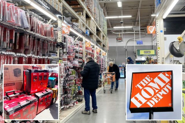 US$ 600.000 em ferramentas retiradas de lojas Home Depot em SoCal
