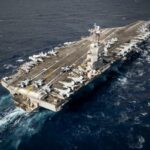 USS Gerald Ford voltando para casa após implantação recorde na guerra do Irã, captura de Maduro
