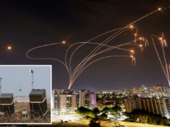 Um dos famosos sistemas Iron Dome de Israel enviado aos Emirados Árabes Unidos O sistema antimíssil Iron Dome de Israel intercepta foguetes sobre Ashkelon.