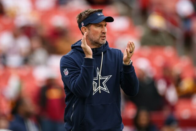Dallas Cowboys head coach Brian Schottenheimer