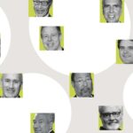 Steven Jay Ross participa de uma festa na principal loja de varejo da Bonwit Teller na cidade de Nova York em 23 de abril de 1981.