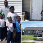 Uma única criança sobreviveu à violência do pai assassino da Louisiana, Shamar Elkins, depois de dar um salto horrível do telhado