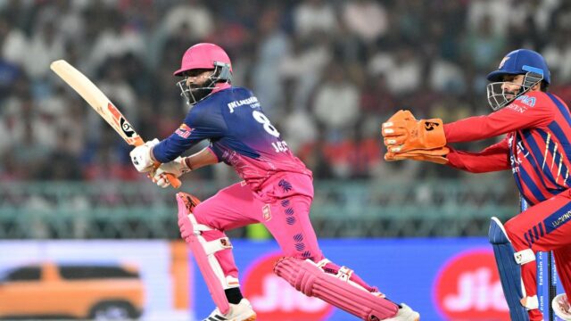 VÍDEO | Jadeja, do Rajasthan Royals, satisfeito com a resposta da ordem intermediária sob pressão
