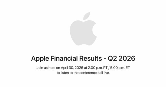 Veja como ouvir ao vivo a teleconferência de resultados do segundo trimestre de 2026 da Apple

