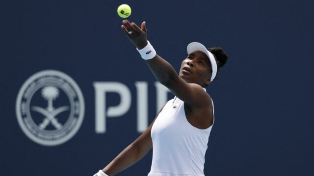Venus Williams eliminada da primeira rodada do Madrid Open
