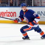 Victor Ecklund fez sua estreia na NHL na derrota dos Islanders por 2 a 1 no final da temporada para os Hurricanes em 14 de abril de 20246 na UBS Arena. Ele também registrou sua primeira assistência no 300º gol de Bo Horvat.