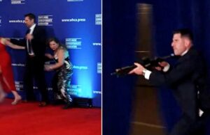 Vídeo captura momentos em que tiros foram disparados em jantar na Casa Branca Vídeo captura momentos em que tiros foram disparados em jantar na Casa Branca