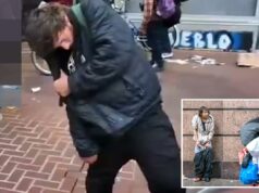Vídeo chocante mostra estado de zumbi de viciados em drogas de São Francisco Vídeo chocante mostra estado de zumbi de viciados em drogas de São Francisco